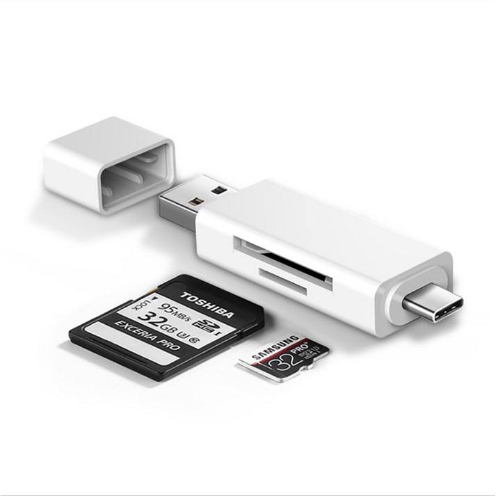 라온 USB 3.0 C타입 카드 리더기 20230719