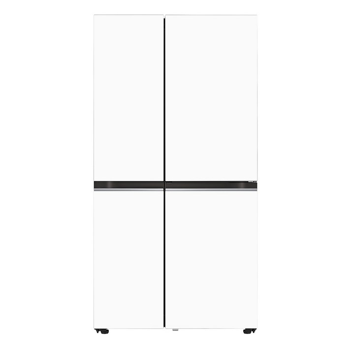 세미빌트인냉장고 LG전자 디오스 오브제컬렉션 빌트인타입 매직스페이스 양문형 냉장고 메탈 652L 방문설치