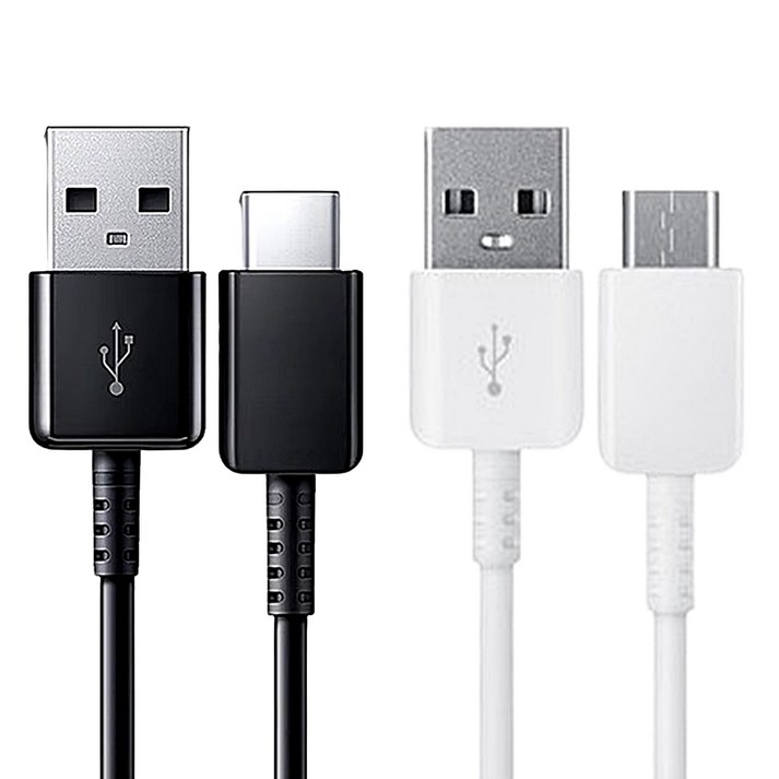 neonp 11 삼성 전용 USB C타입 고속 충전케이블 스마트폰 갤럭시 정품 호환, 2개, 혼합, 200cm