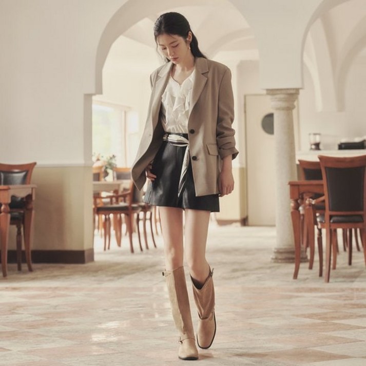 백화점출고 잇미샤 25 FW 박시핏 싱글 테일러드 자켓 ITP9ZJK880