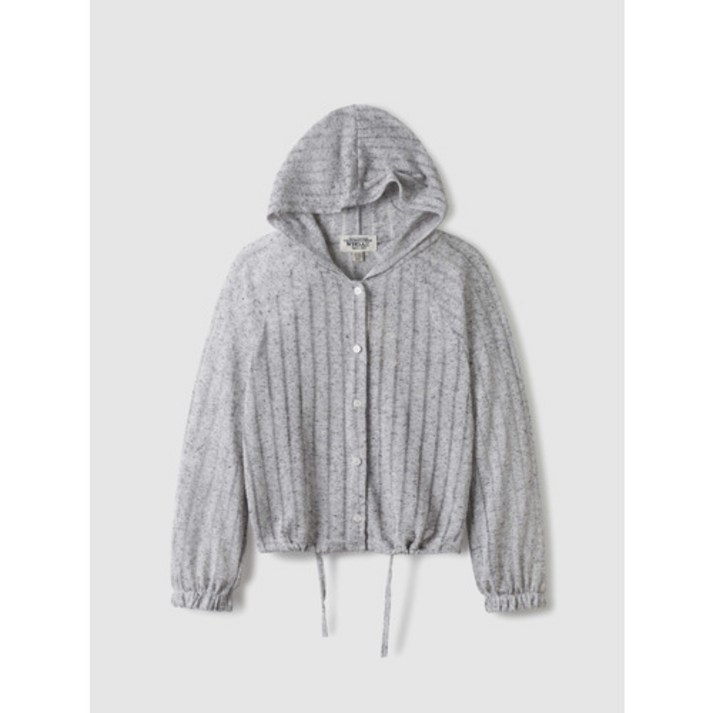 후아유 후아유여성 Punching Hoodie Button Cardigan WHCKE2693F 후아유 후아유여성 Punching Hoodie Button Cardigan WHCKE2693F
