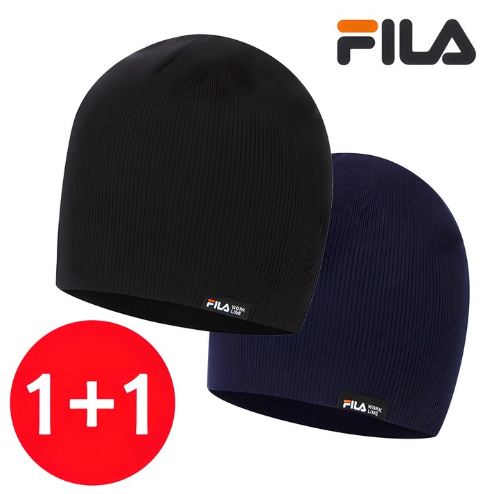 11 FILA 비니휠라 니트모자 방한모자