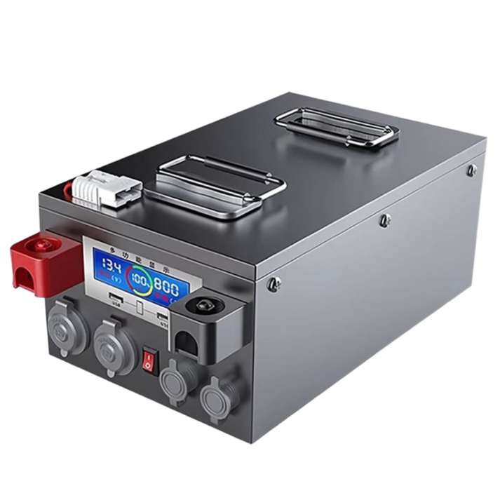 볼트젠 파워뱅크 오래가는 대용량 배터리 캠핑 보조 차박 낚시 고속충전 휴대용, 12V-300AH, 1