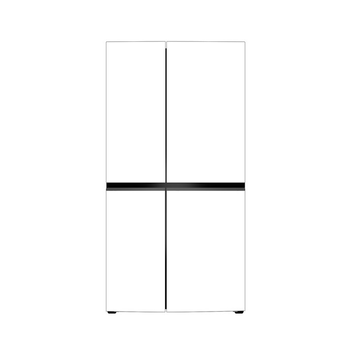 LG공식판매점 DIOS 오브제 컬렉션 냉장고 S634MHH30Q 652L