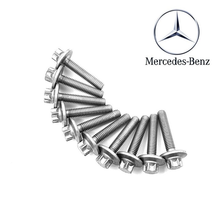 벤츠 9단 미션 오일팬 전용 볼트 순정품 0029909503 변속기 오일 팬 볼트 나사 C클래스 E GLC S AMG CLS 수입차 부품 벤츠용 벤츠부품 10개 세트  낱개