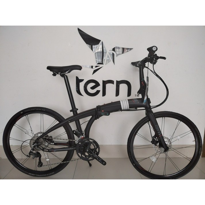 턴자전거 Tern 26인치 대형 휠 직경 접이식 자전거 Eclipse P20 유압 디스크 브레이크