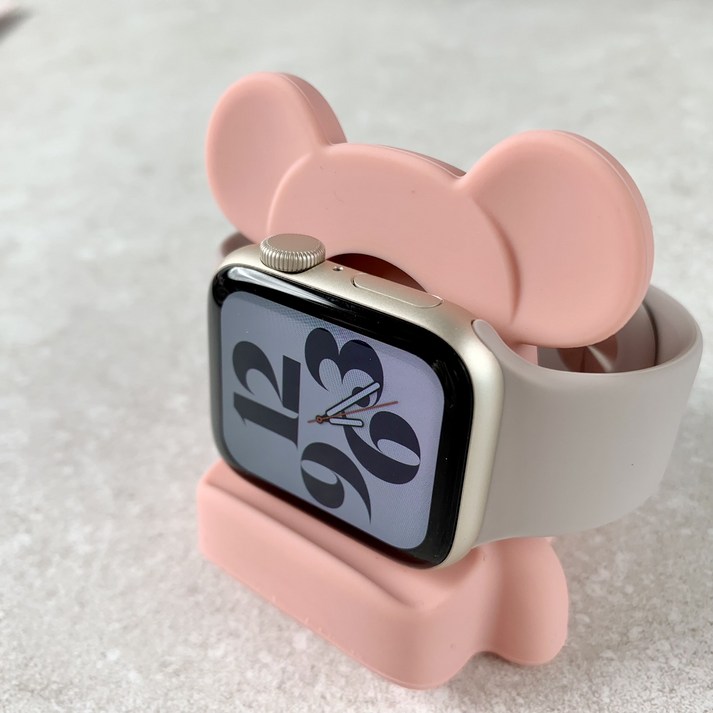 니니샵 애플워치충전거치대 실리콘 워치충전독