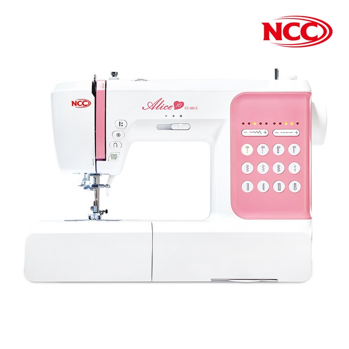 NCC 앨리스 10 CC-6612 가정용 디지털 미싱, 혼합색상, 옵션01. 앨리스10+특별선물