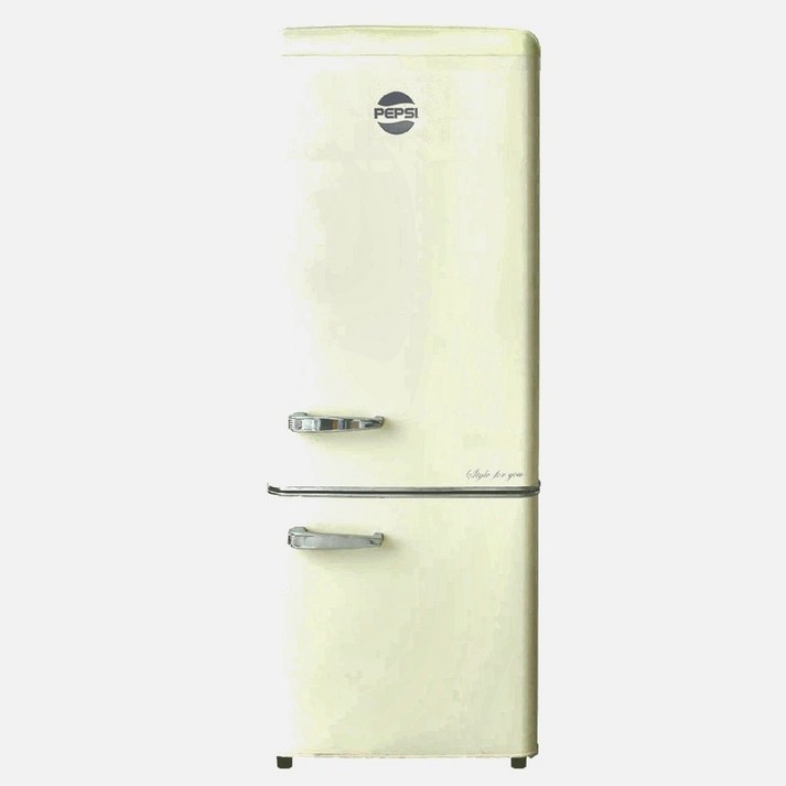 PEPSI 펩시 레트로 소형 미니 냉장고 PC20CRJ 200L 방문설치 인테리어 원룸, PC20CRJ, 소프트크림