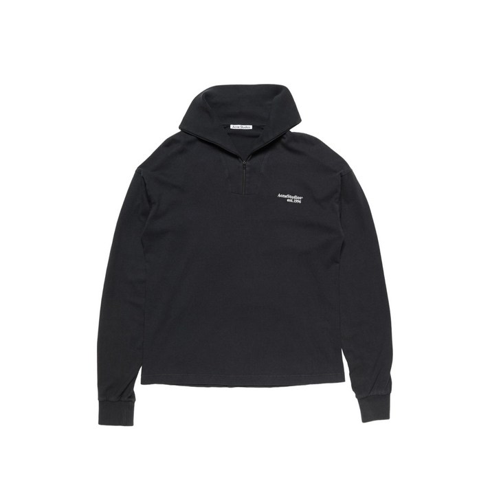 아크네 스튜디오 터틀 넥 집업 스웨터