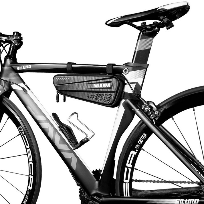 자전거 삼각 프레임 가방 방수 듀얼 포켓