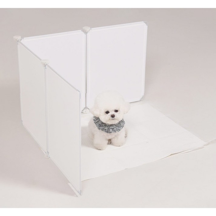 밍글펫 반려동물 울타리 화장실 푸푸 롱 파티션