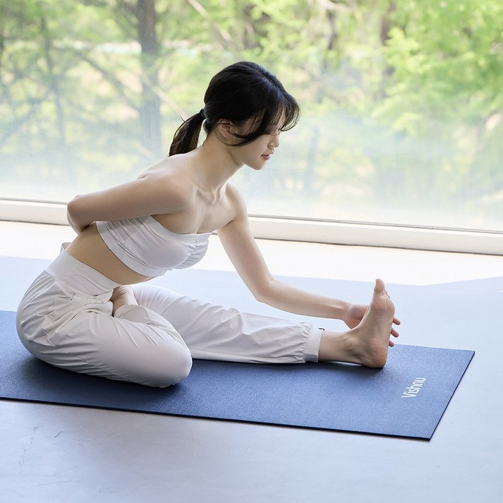 비슈누 평생매트 논슬립 요가매트 6mm 인체무해 고밀도 PER 최고급 소재, 다크 그린, 1개