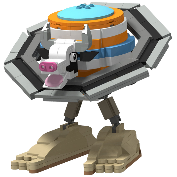 이탈리안 브레인롯 조립블럭 8시리즈 블록, 사투르노사투르니타, 1개