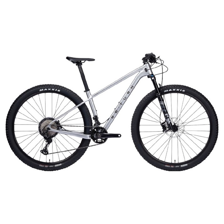 세파스 리턴 시마노 XT 24단 풀카본 폭스샥 MTB 자전거 M 방문설치, 써밋실버, 176.5cm, 1개