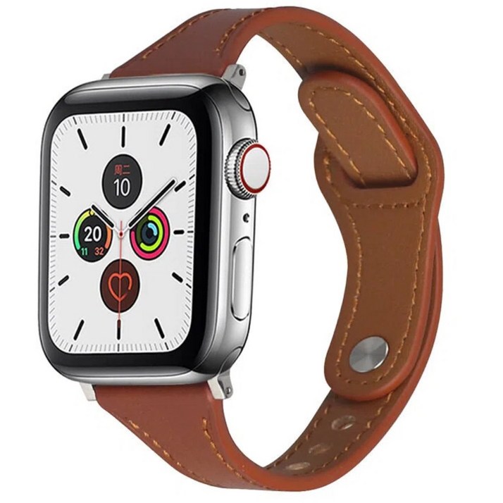 BuGeum 애플워치 스트랩 가죽 버클 호환 밴드 11 10 9 8 7 6 5 4 SE3 SE2 Ultra2/3