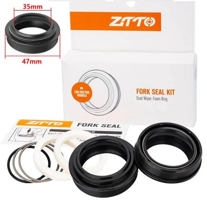 스프링 코일 포크 먼지 씰 씰링 링, 스폰지 포함, FOX, ROCKSHOX, MANITOU, SR SUNTOUR, MTB 자전거, 30x42mm