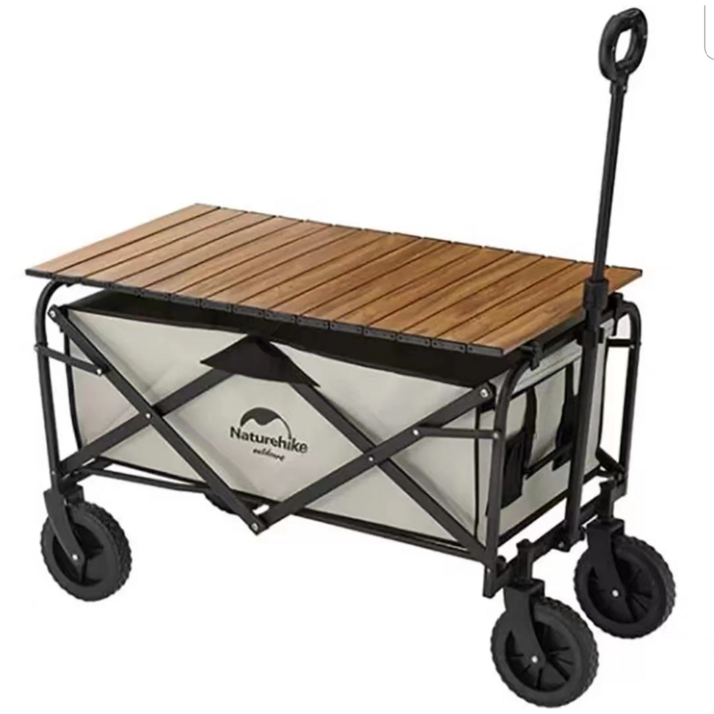 [천하가인]  NH 네이처하이크 야외용 캠핑용 접이식 밀차 왜건 카트 테이블