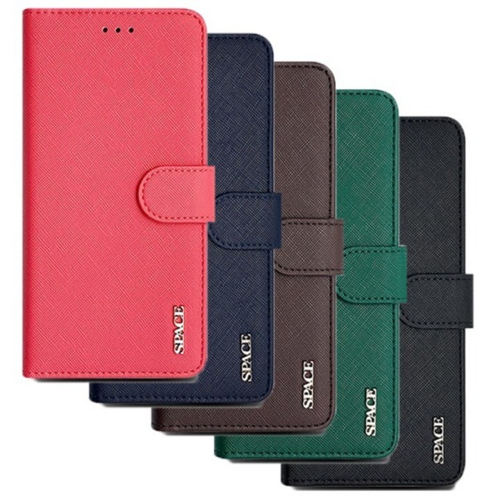 갤럭시S21 플러스 케이스 지갑 가죽 카드 다이어리 플러스 더스페이스