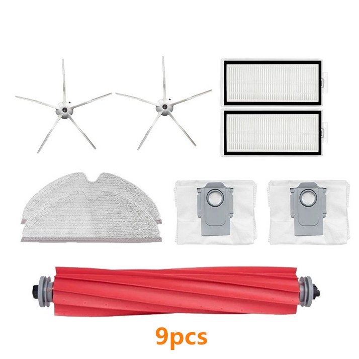 Roborock Q7 Max/Q7 Max+/T8 로봇 진공 청소기 예비 액세서리 메인 사이드 브러시 필터 먼지 봉투 걸레 천