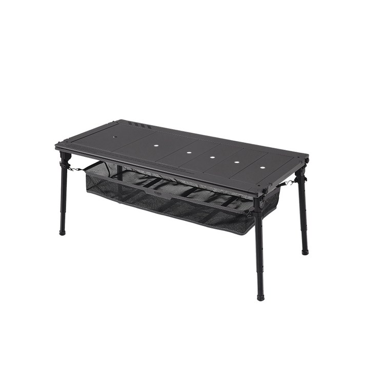 카고컨테이너 IGT 테이블 캠핑 조립식 휴대용 테이블, 그레이