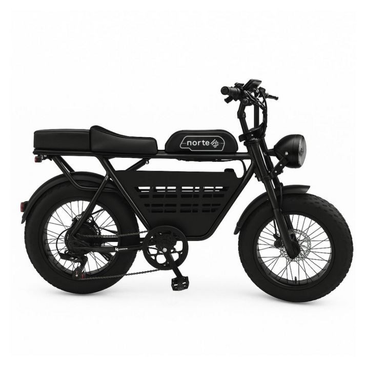 노르테 전기 자전거 자토바이 전동 스쿠터 팻바이크 MTB 배달용 출퇴근용