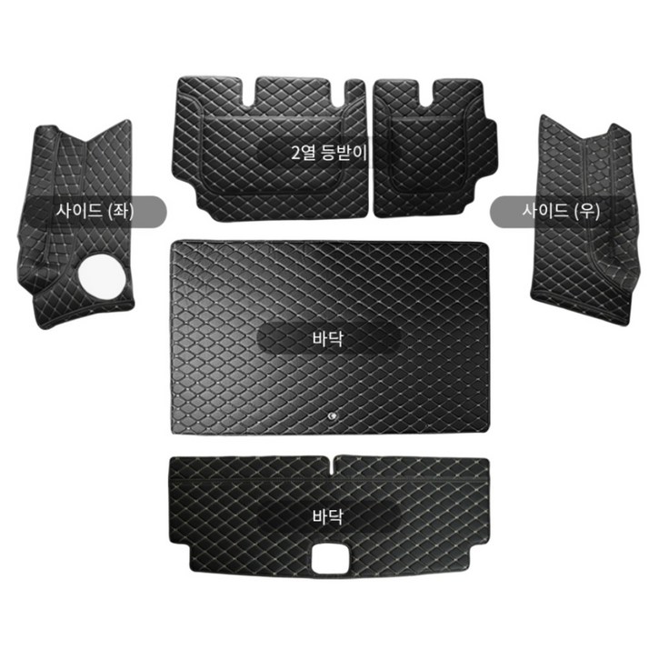 모하비 더마스터 호환 일체감 깔끔정리 트렁크 매트/ 차량매트 딜러서비스용 세차용품