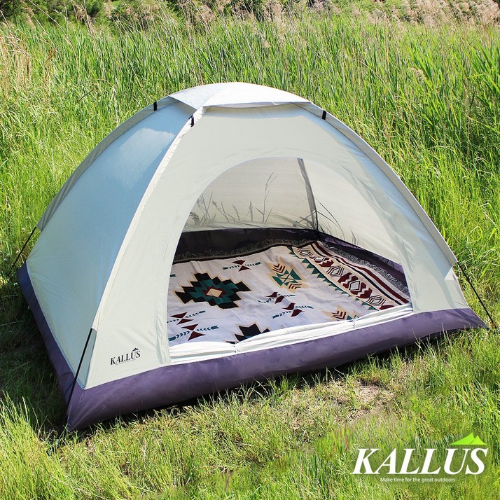 CAMP21 피크닉돔 2P 텐트, 베이지, 2인용