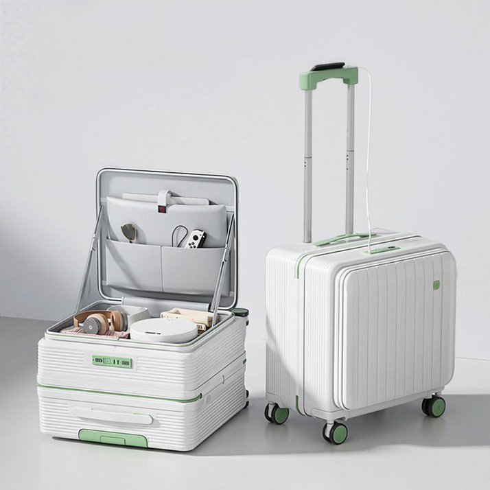 Chephie 무기한 A/S 보증 전면오픈 소형 기내용 여행용 캐리어
