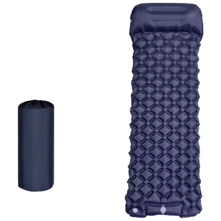 30초 초고속 팽창! 초경량 캠핑 에어매트 추천  두꺼운 냉기 차단 설계+나일론 TPU