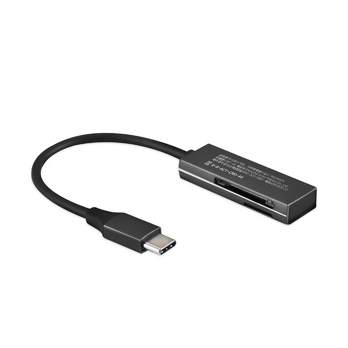 엑토 C타입 USB 3.2 Gen1 OTG 멀티 카드리더기, CRD-44 8