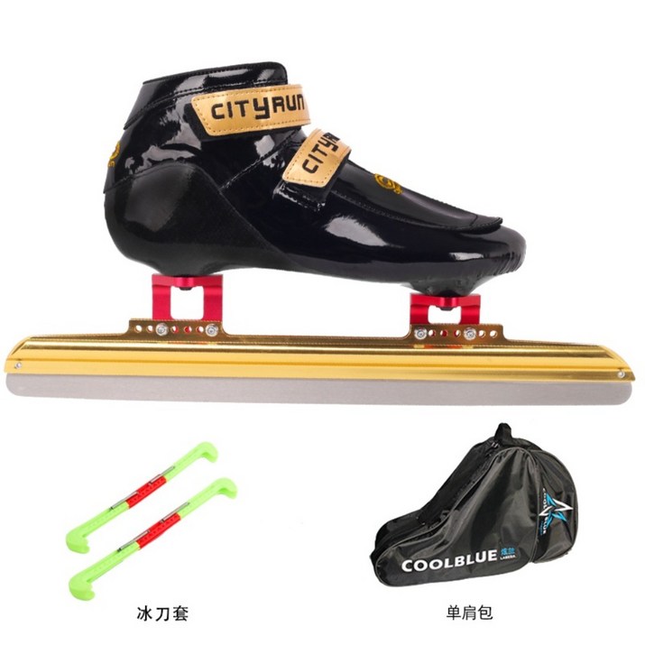 시티런 빙상 아이스 스피드 스케이트화 스케이팅 신발 날 커버 가방 세트 7181135707