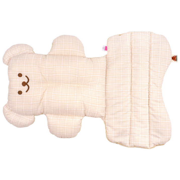 패리스독 강아지 베어 유모차 멀티 일체형 가드 쿠션, BEIGE, 1개