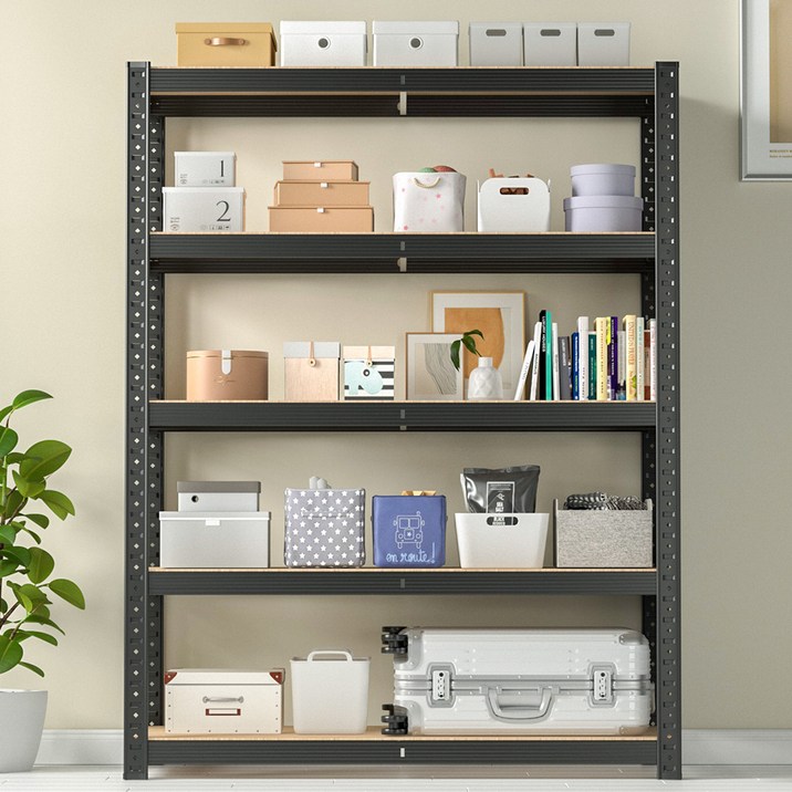 코멧 튼튼한 무볼트 간편조립 철재 선반