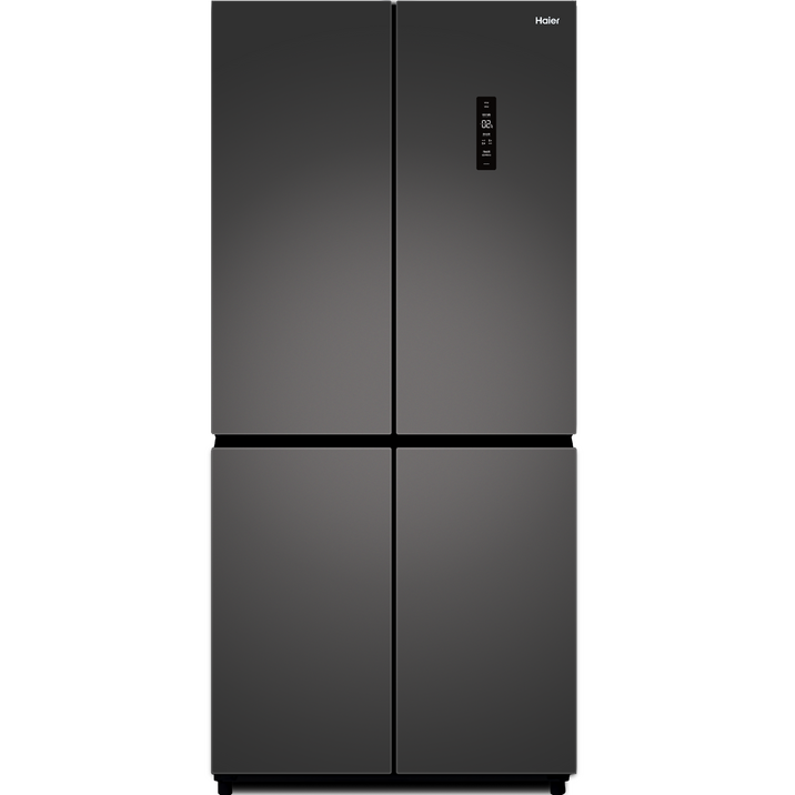 하이얼 4도어 인버터 세미빌트인 인테리어 양문형 냉장고 433L 방문설치, 스페이스 그레이, HRS445MNG 5430202750