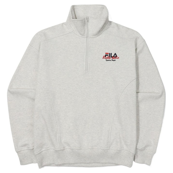 휠라 여성 하프집업 맨투맨_FS2POE3153F_SGE