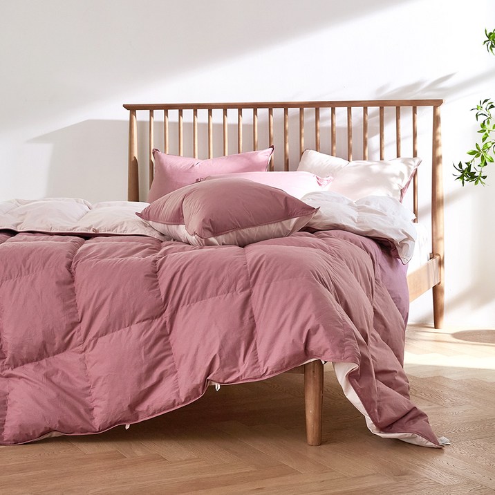 라뽐므 강추위용 오폴레 코튼 구스 차렵이불