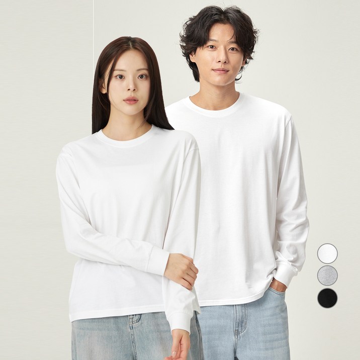 캐럿 밴딩소매 긴팔 티셔츠