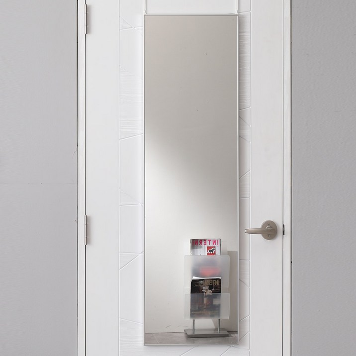 데코퍼니쳐 알루미늄 비산방지 문걸이 거울 300 x 1200 mm - 쇼핑뉴스