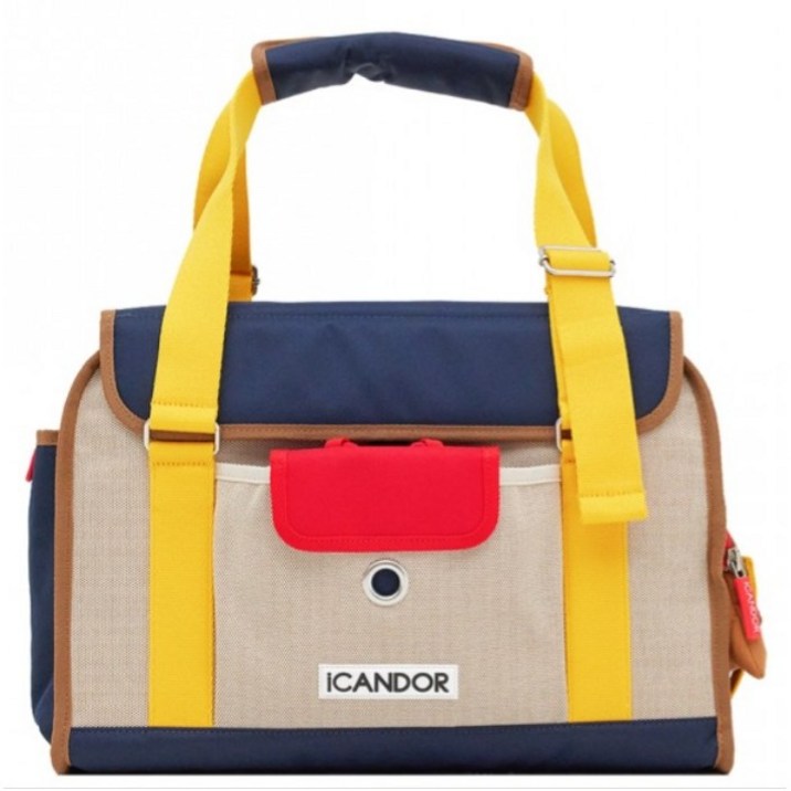 아이캔더 아이백 쎄씨크림 애견 기내 가방