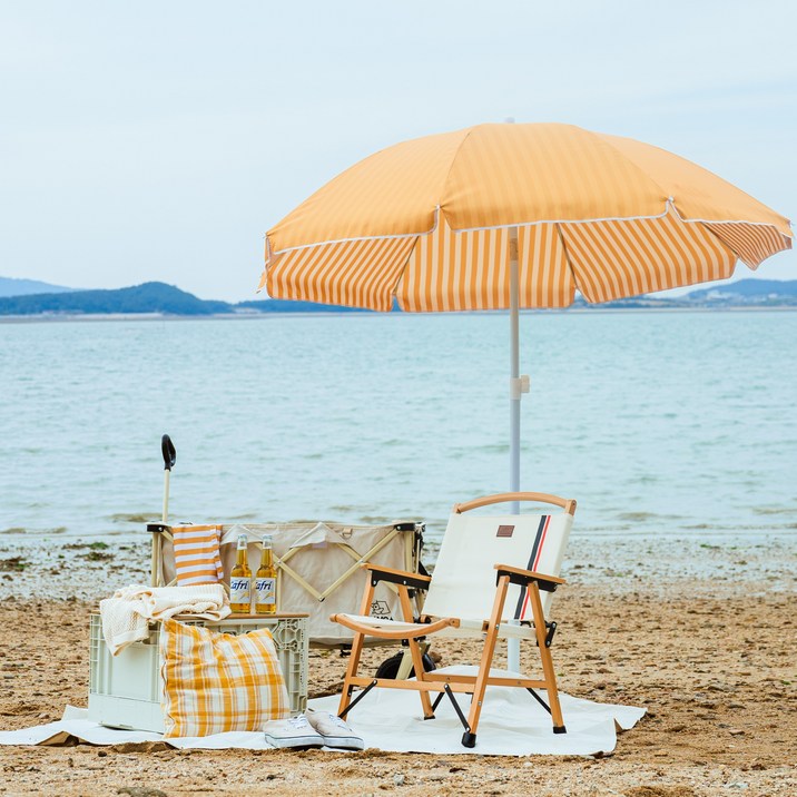 감성 캠핑 파라솔 야외용 대형 접이식 르윈 써니스트라이프