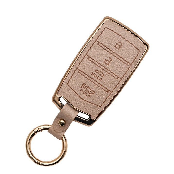 현대 G90 G80 G70 EQ900 호환 TPU 프리미엄 가죽 자동차 스마트 키 케이스 키홀더