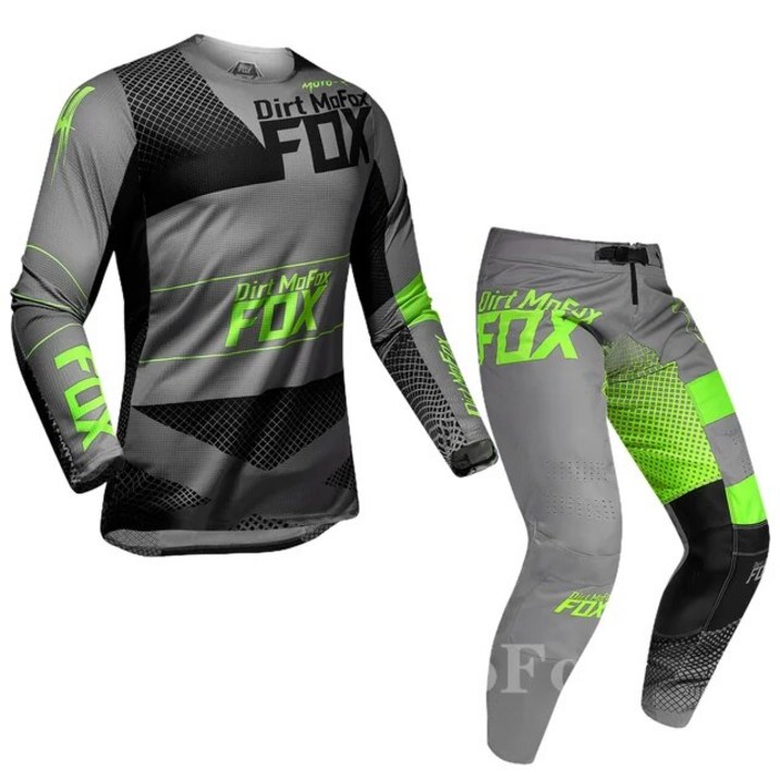 오토바이 의류 모토크로스 레이싱 트라이스 럭스 기어 더트 모폭스 저지 다운힐 자전거 사이클링 오프로드 오렌지 슈트