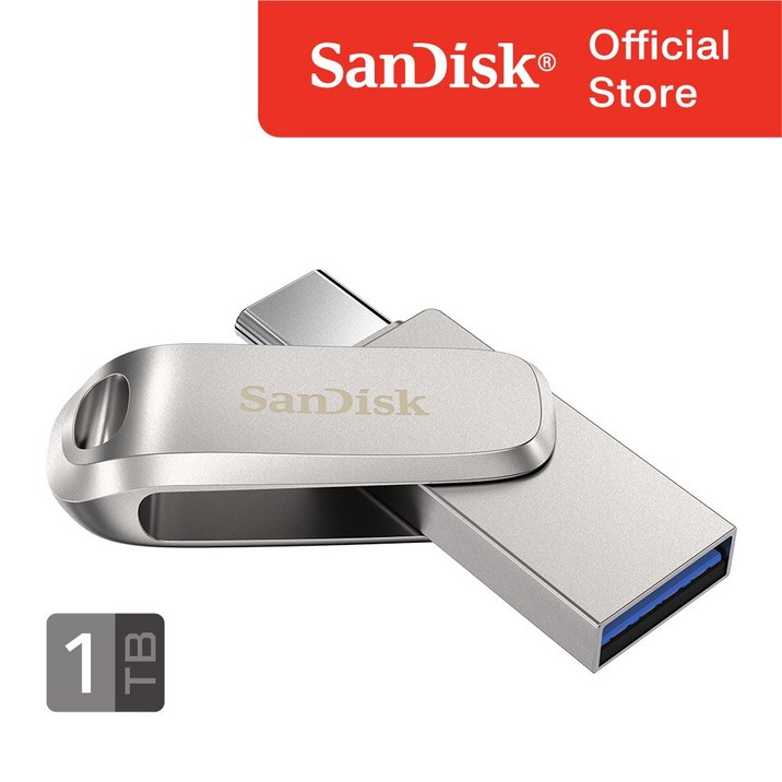 샌디스크 Ultra Dual Drive Luxe USB TypeC, 1개