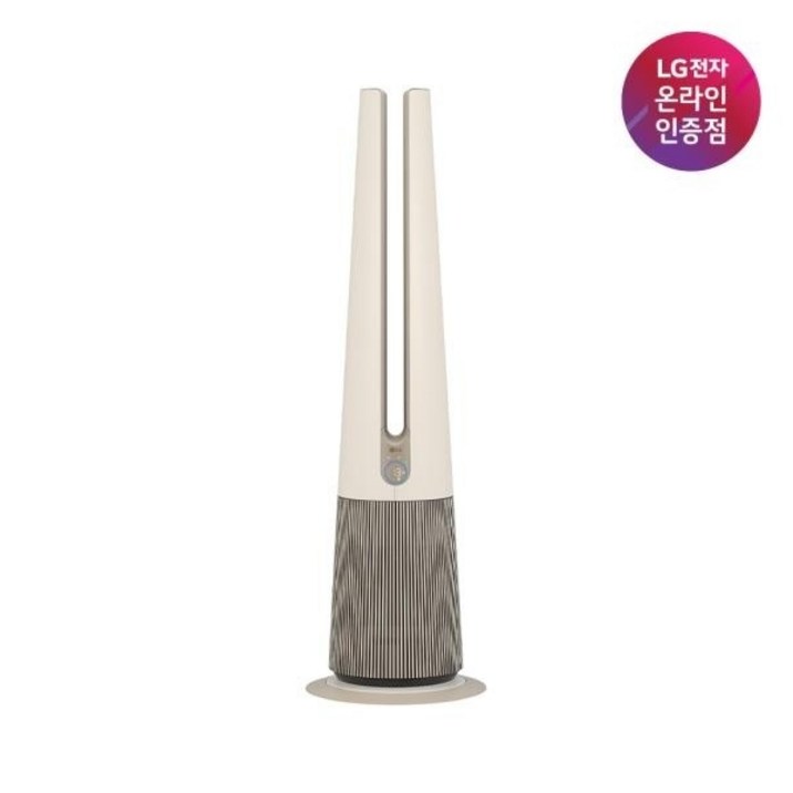[LG전자] 퓨리케어 오브제컬렉션 에어로타워 Hit(온풍 겸용) UV팬살균 [카밍베이지/FS065PSKA]