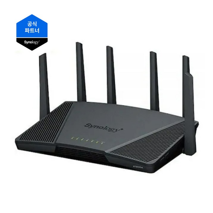 시놀로지 RT6600ax 유무선공유기 기가비트 / Wi-Fi 6 / 트라이밴드 / VPN, 2년보증, 1개, RT6600ax