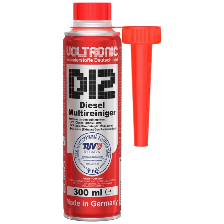 독일 볼트로닉 D12 디젤 연료첨가제 DPF크리너 EGR 인젝터 매연감소 수입차 국산차