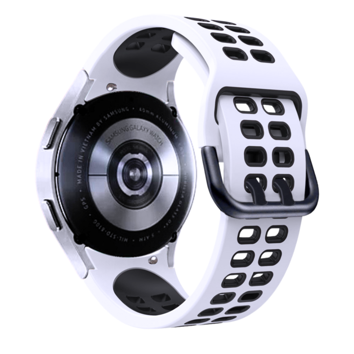 밴드톡 갤럭시워치 호환 익스트림 스포츠 투톤 실리콘 날개형 스트랩