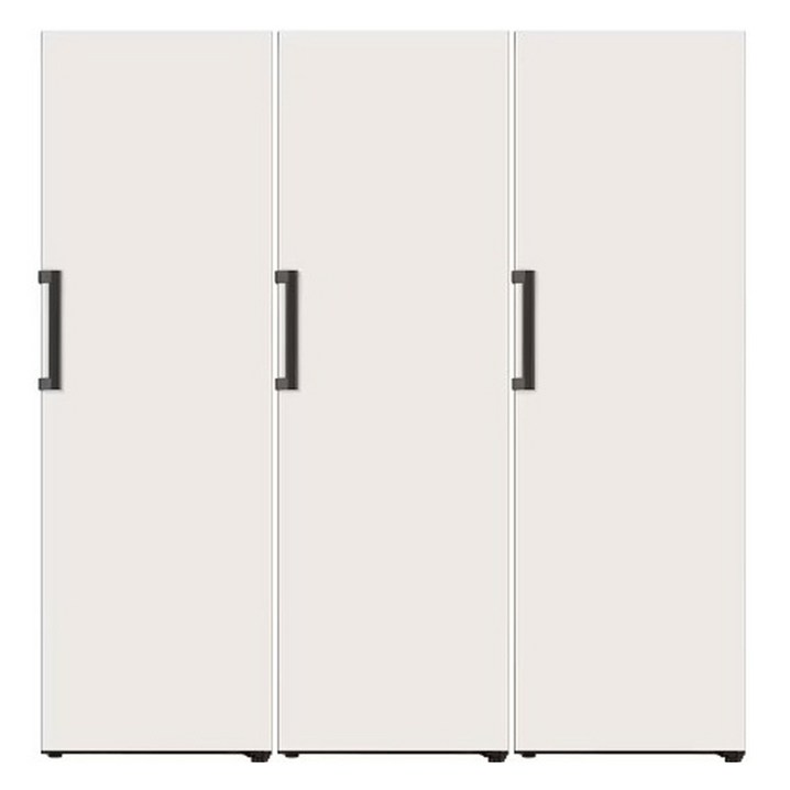 10 환급가전 색상선택형 LG전자 오브제 컬렉션 컨버터블 세트 메탈 좌열림 냉장전용고  냉동전용고  김치냉장고 세트 베이지 방문설치