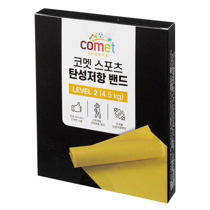 코멧 스포츠 탄성저항 밴드 코멧 스포츠 탄성저항 밴드